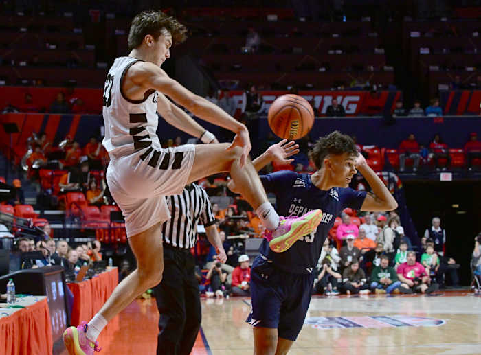 DePaul Prep Mount Carmel Illinois boys basketball March 9 2024 Tim Vizer 26805